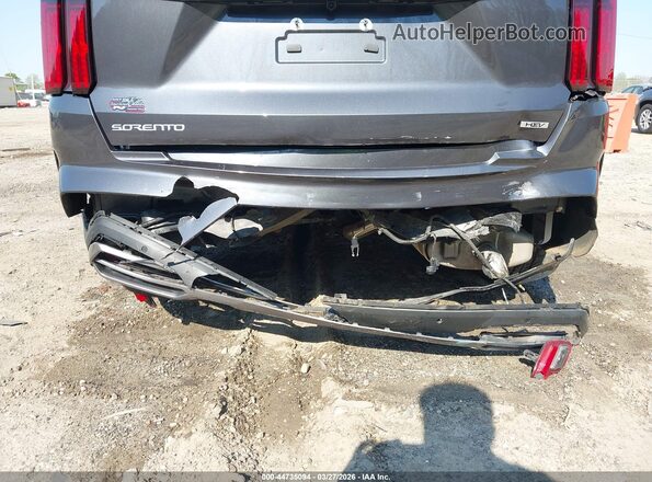 KNDRKDLG4P5199357 2023 KIA SORENTO HYBRID Gray Front view