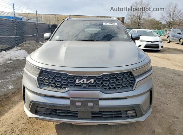 KNDRKDLG8P5209324 2023 KIA SORENTO Silver წინა ხედი