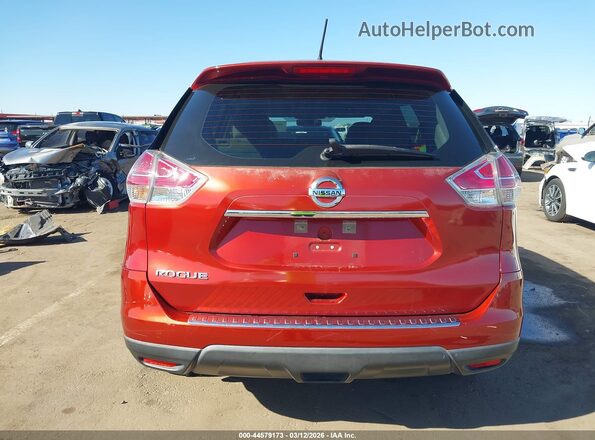 KNMAT2MT2GP600113 2016 NISSAN ROGUE Красный 