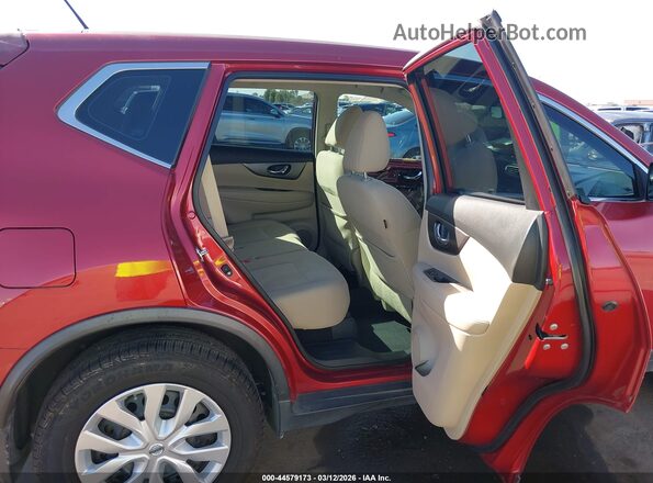KNMAT2MT2GP600113 2016 NISSAN ROGUE Красный Вид наклейки с VIN-кодом
