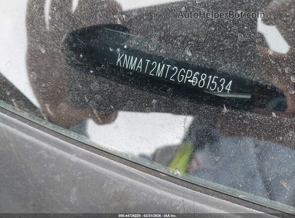 KNMAT2MT2GP681534 2016 NISSAN ROGUE Белый Вид подкапотного пространства