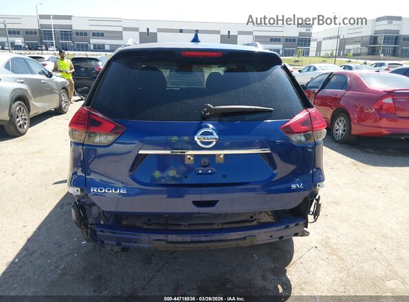 KNMAT2MT2HP557278 2017 NISSAN ROGUE Blue 