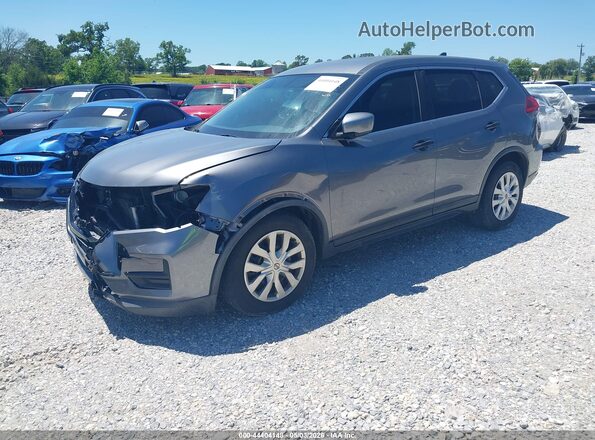 KNMAT2MT2JP582588 2018 NISSAN ROGUE Gray Передня ліва чверть