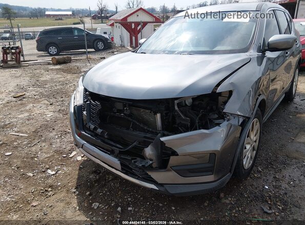 KNMAT2MT2JP582588 2018 NISSAN ROGUE Gray Вид спереду