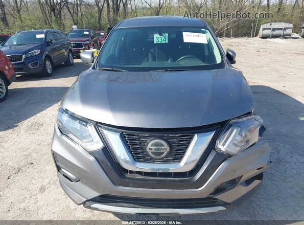 KNMAT2MT3JP576749 2018 NISSAN ROGUE Gray Widok zestawu wskaźników