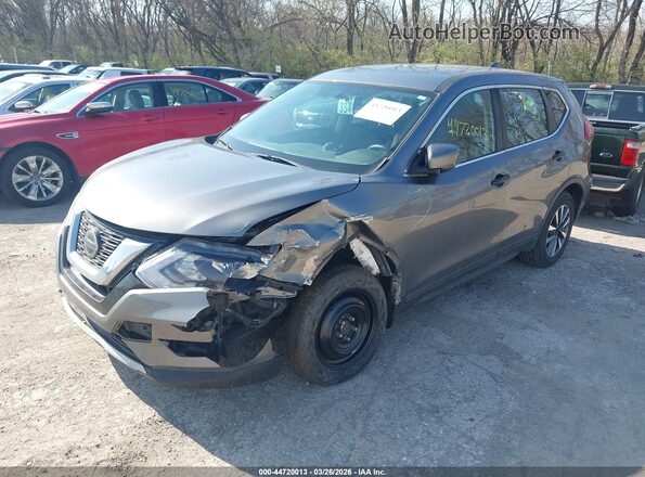KNMAT2MT3JP576749 2018 NISSAN ROGUE Gray Przód lewy