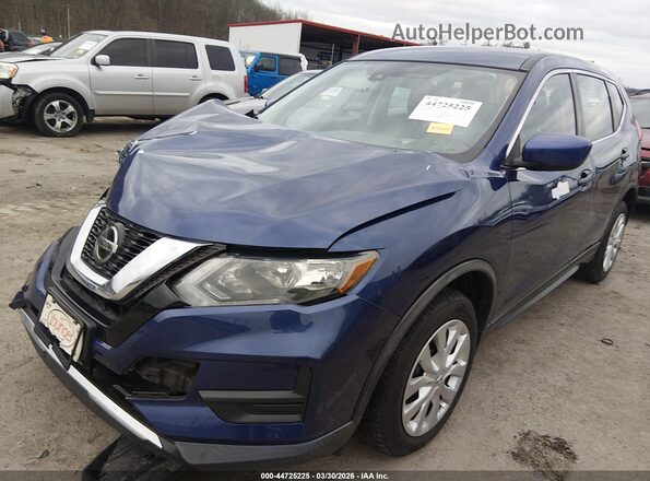 KNMAT2MT3KP541064 2019 NISSAN ROGUE Blue Przód lewy