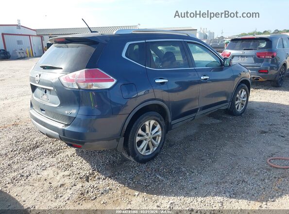 KNMAT2MT5GP697856 2016 NISSAN ROGUE Blue Tył prawy