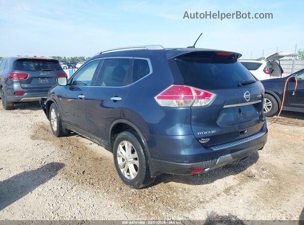KNMAT2MT5GP697856 2016 NISSAN ROGUE Blue Tył lewy