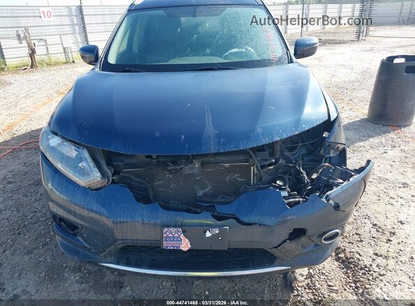 KNMAT2MT5GP697856 2016 NISSAN ROGUE Blue Widok zestawu wskaźników