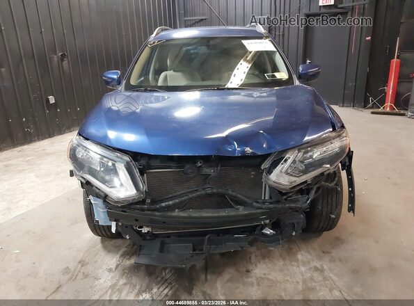 KNMAT2MT5HP522945 2017 NISSAN ROGUE Blue წინა ხედი