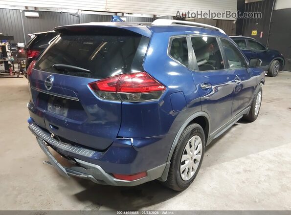 KNMAT2MT5HP522945 2017 NISSAN ROGUE Blue უკანა მარჯვენა
