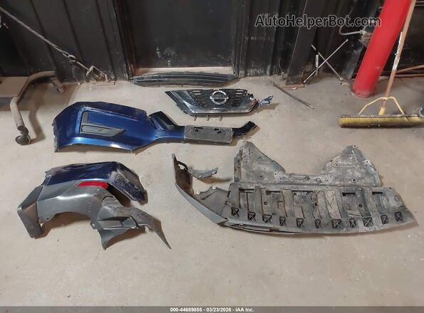 KNMAT2MT5HP522945 2017 NISSAN ROGUE Blue ხელსაწყოთა პანელის ხედი