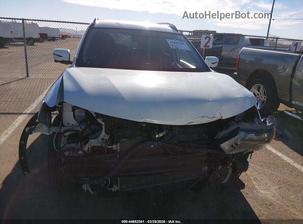KNMAT2MT5HP550597 2017 NISSAN ROGUE White ხელსაწყოთა პანელის ხედი