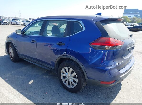 KNMAT2MT5HP570607 2017 NISSAN ROGUE Blue Tył lewy