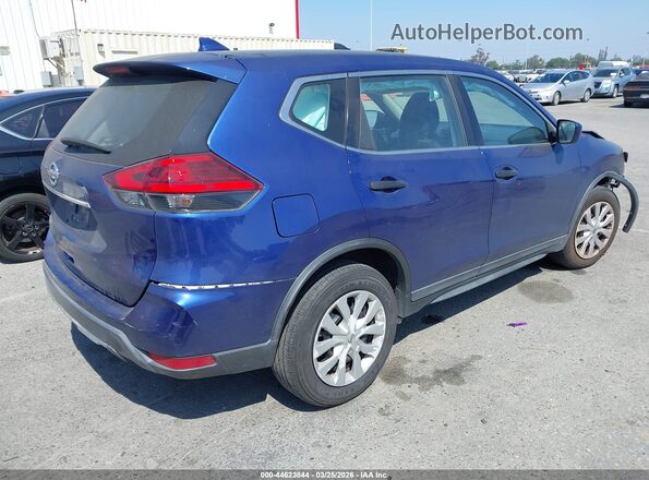 KNMAT2MT5HP570607 2017 NISSAN ROGUE Blue Tył prawy
