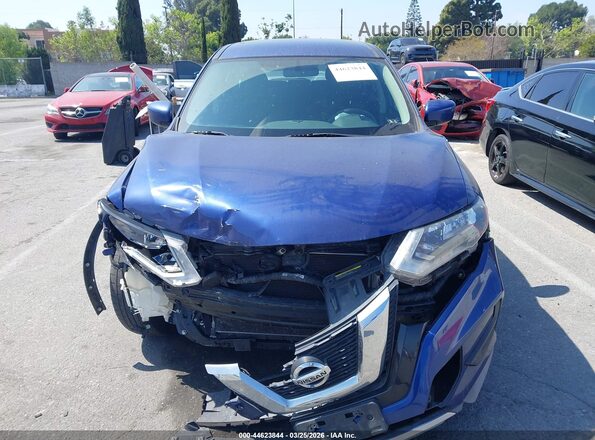 KNMAT2MT5HP570607 2017 NISSAN ROGUE Blue Widok zestawu wskaźników