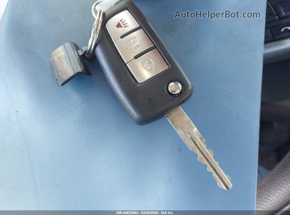KNMAT2MT5HP570607 2017 NISSAN ROGUE Blue Widok deski rozdzielczej