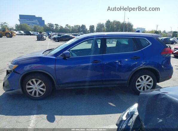 KNMAT2MT5HP570607 2017 NISSAN ROGUE Blue Widok wnętrza 360 stopni