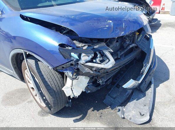 KNMAT2MT5HP570607 2017 NISSAN ROGUE Blue 