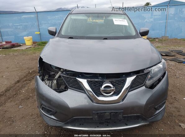 KNMAT2MT6GP663005 2016 NISSAN ROGUE Gray 