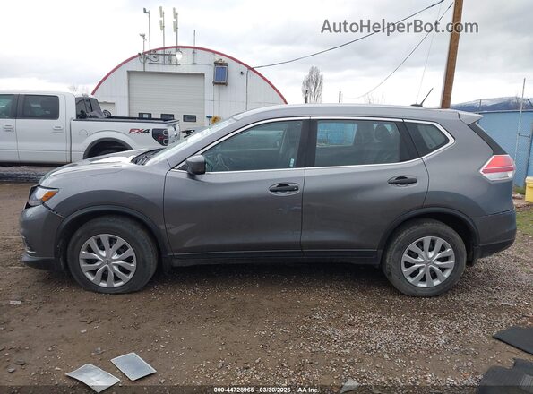 KNMAT2MT6GP663005 2016 NISSAN ROGUE Gray 