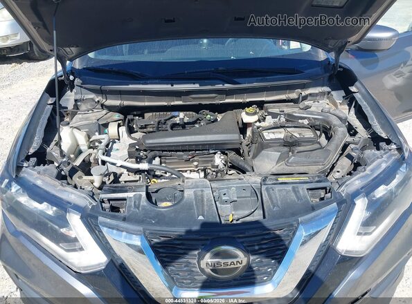 KNMAT2MT6JP520580 2018 NISSAN ROGUE Gray Widok z tyłu