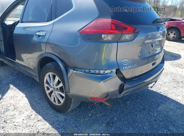 KNMAT2MT6JP520580 2018 NISSAN ROGUE Gray Widok z przodu