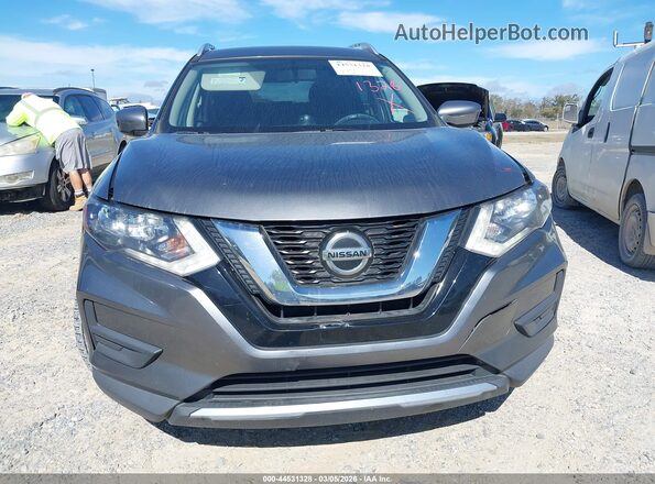 KNMAT2MT6JP520580 2018 NISSAN ROGUE Gray Widok zestawu wskaźników