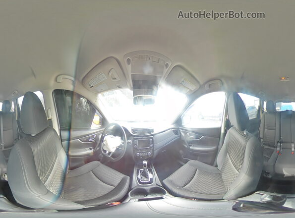 KNMAT2MT6JP564661 2018 NISSAN ROGUE Silver Widok wnętrza 360 stopni