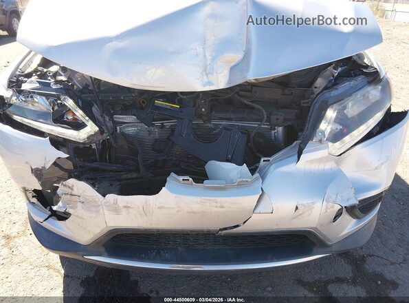 KNMAT2MT7GP718450 2016 NISSAN ROGUE Silver Front view