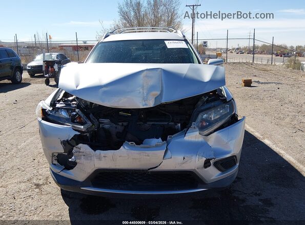 KNMAT2MT7GP718450 2016 NISSAN ROGUE Silver Rear interior view