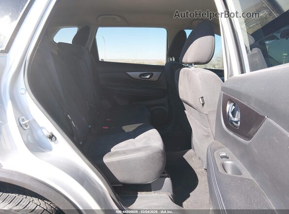 KNMAT2MT7GP718450 2016 NISSAN ROGUE Silver VIN sticker view