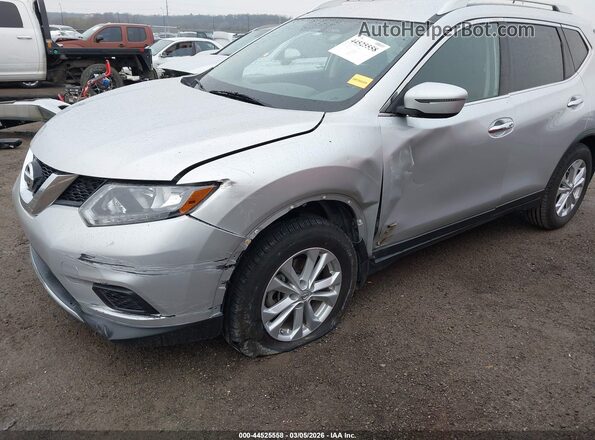 KNMAT2MT8GP631916 2016 NISSAN ROGUE Silver 