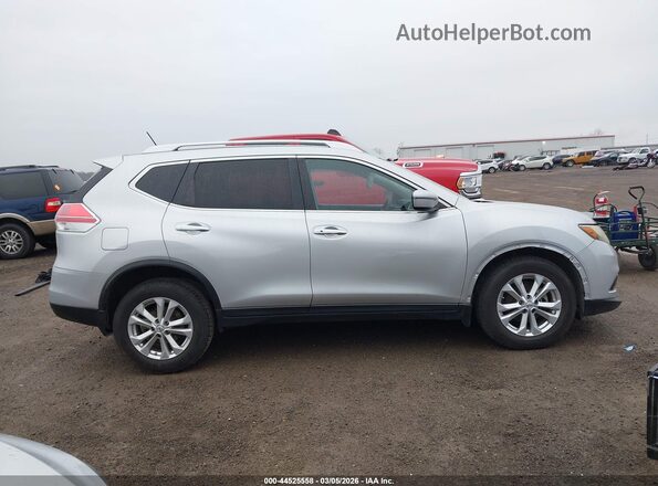 KNMAT2MT8GP631916 2016 NISSAN ROGUE Silver 