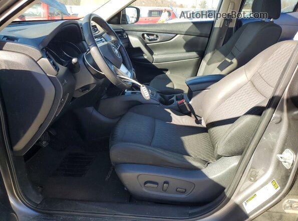 KNMAT2MT8LP501077 2020 NISSAN ROGUE Gray წინა სალონის ხედი