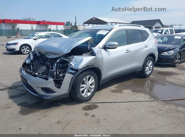 KNMAT2MV0GP604288 2016 NISSAN ROGUE Silver 