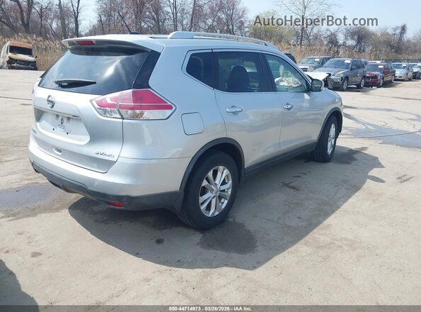 KNMAT2MV0GP604288 2016 NISSAN ROGUE Silver 