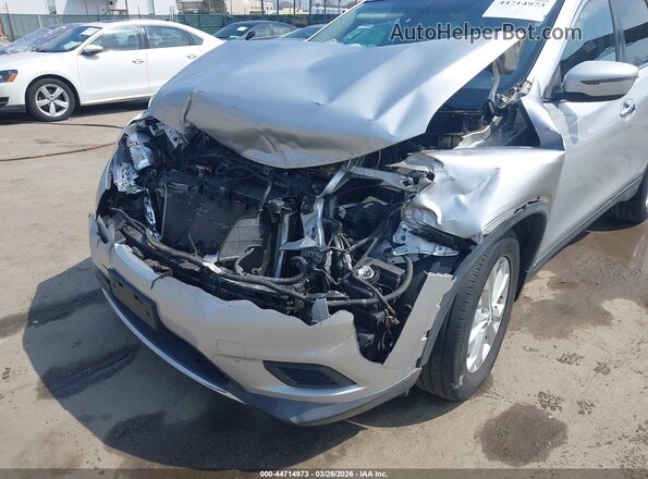 KNMAT2MV0GP604288 2016 NISSAN ROGUE Silver 