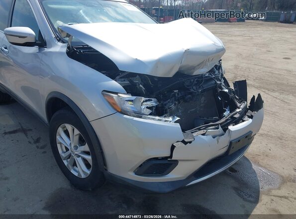 KNMAT2MV0GP604288 2016 NISSAN ROGUE Silver 