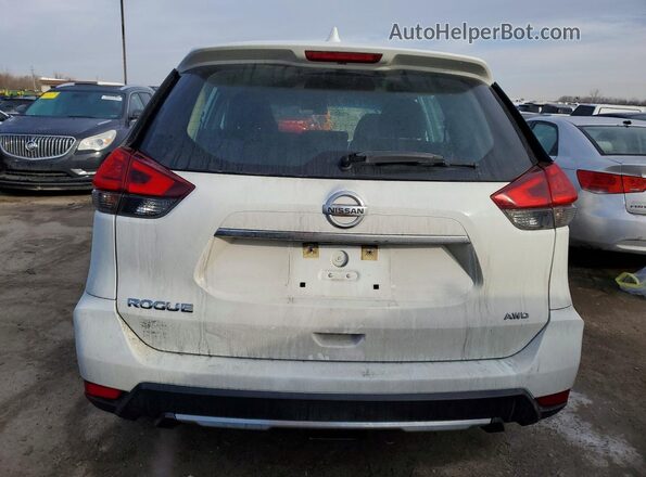 KNMAT2MV0HP599725 2017 NISSAN ROGUE White Rear view