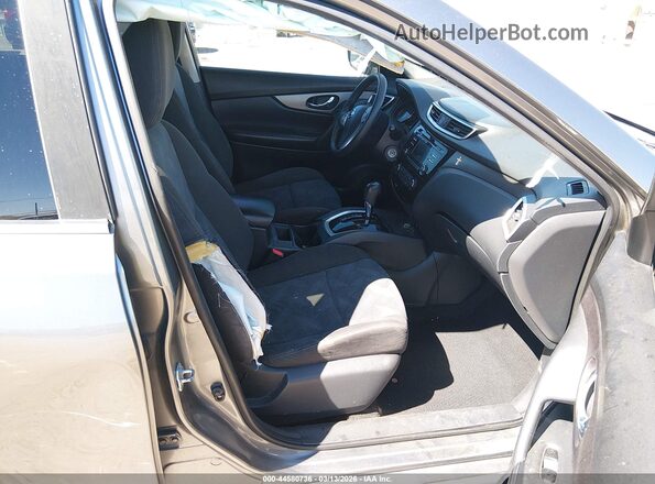 KNMAT2MV3GP617388 2016 NISSAN ROGUE Gray 