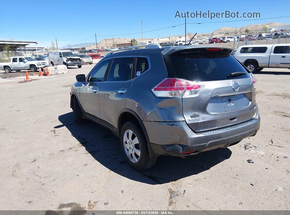KNMAT2MV3GP617388 2016 NISSAN ROGUE Gray 