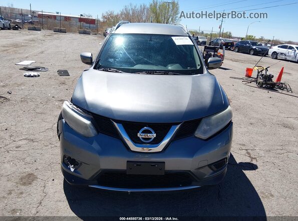 KNMAT2MV3GP617388 2016 NISSAN ROGUE Gray 