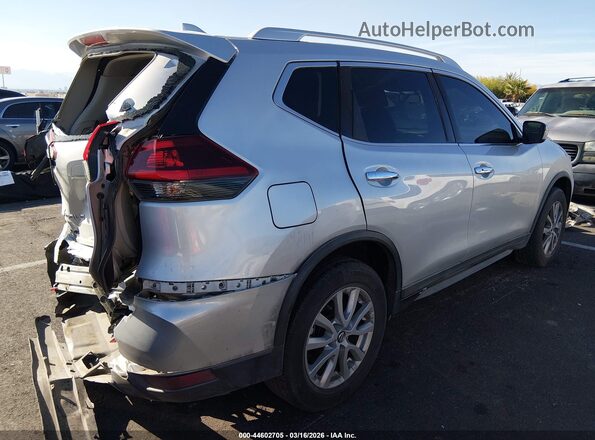 KNMAT2MV3JP573707 2018 NISSAN ROGUE Silver უკანა მარჯვენა