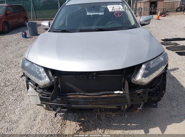 KNMAT2MV4GP700182 2016 NISSAN ROGUE Silver Вид спереду