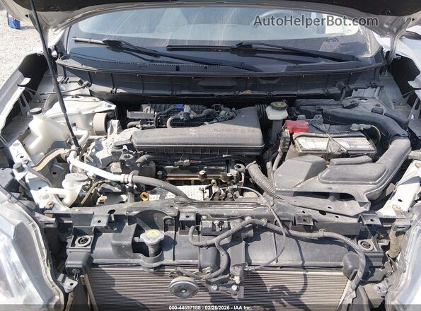 KNMAT2MV4GP700182 2016 NISSAN ROGUE Silver Вид ззаду