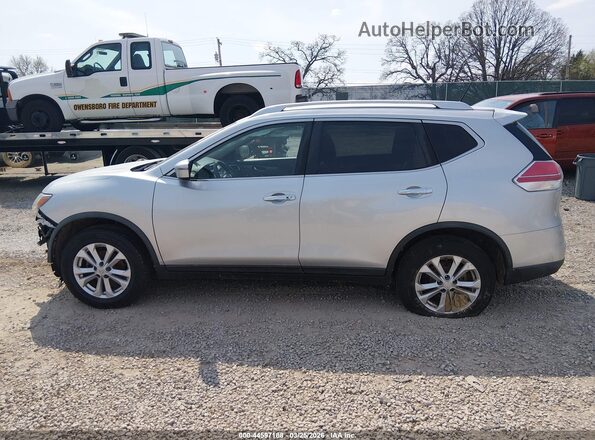 KNMAT2MV4GP700182 2016 NISSAN ROGUE Silver Панорамний вид салону 360°