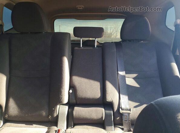 KNMAT2MV4GP704880 2016 NISSAN ROGUE Charcoal Widok tylnych siedzeń
