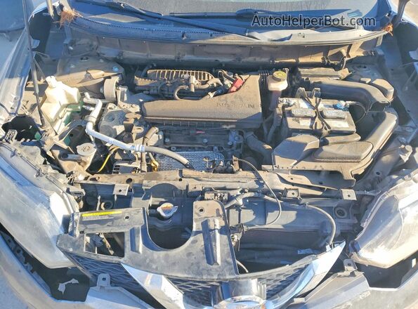 KNMAT2MV4GP704880 2016 NISSAN ROGUE Charcoal Widok komory silnika